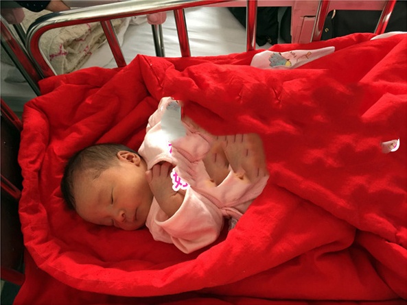 恭喜广州L女士，喜得贵子